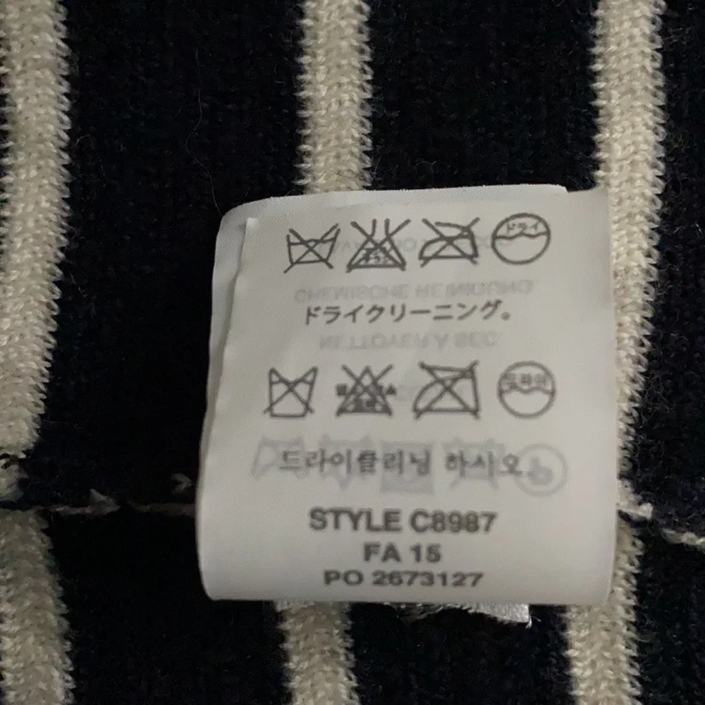 J. Crew Striped Sweater Dress Size XXS